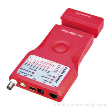 5-in-1 Cable Tester, Measures 7.3x3.9x1.2-inch